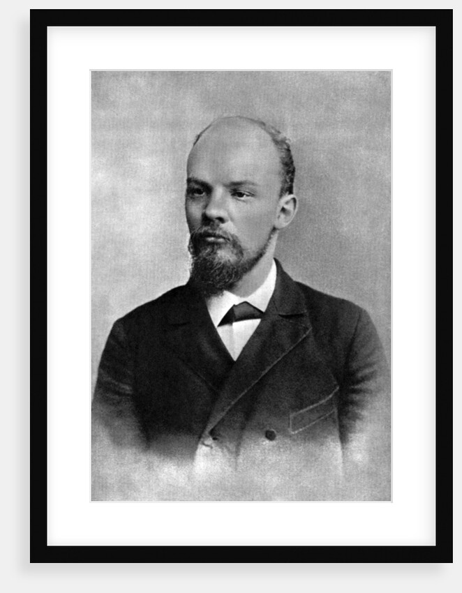 Vladimir Ulyanov (Lenin), Russian Bolshevik revolutionary, St Petersburg, Russia, February 1897 by Unknown