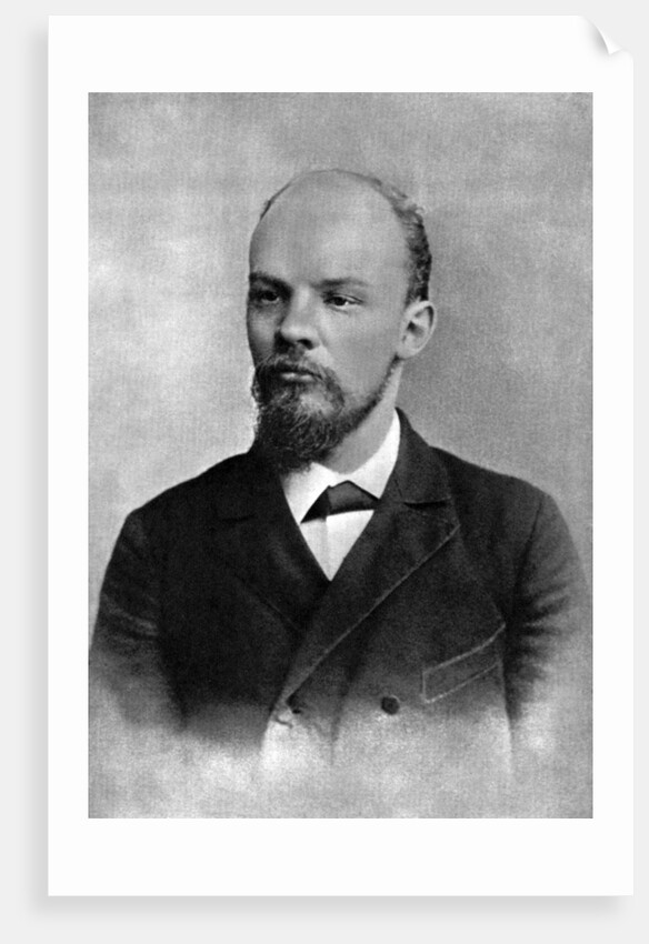 Vladimir Ulyanov (Lenin), Russian Bolshevik revolutionary, St Petersburg, Russia, February 1897 by Unknown