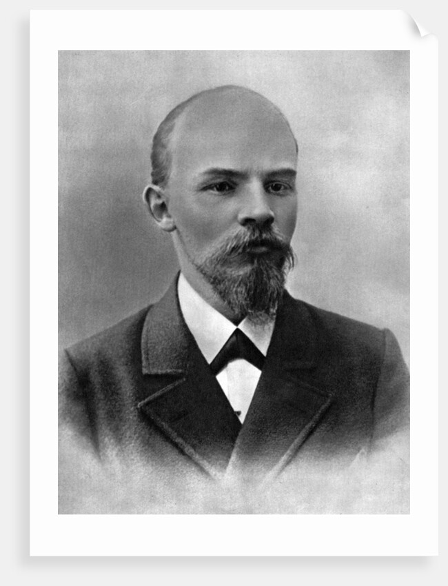 Vladimir Ulyanov (Lenin), Russian Bolshevik revolutionary, Moscow, Russia, February 1900 by Unknown