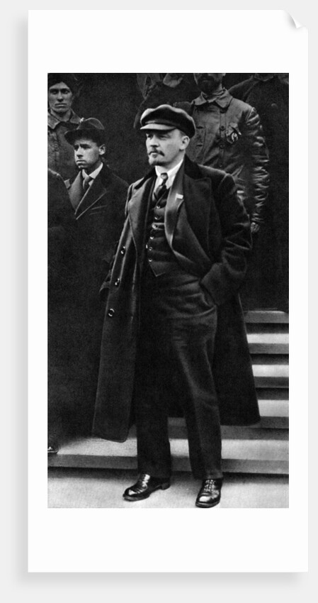 Vladimir Ilich Lenin, Russian Bolshevik leader, Moscow, Russia, 1 May 1919 by Unknown