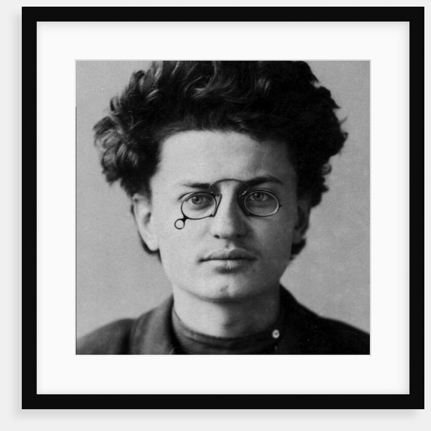 Police photograph of Leon Trotsky, Russian revolutionary, 1898 by Unknown