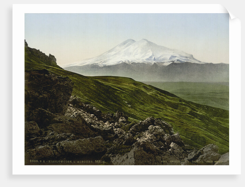 Mountain near Kislovodsk, Russia, c1895 by Anonymous