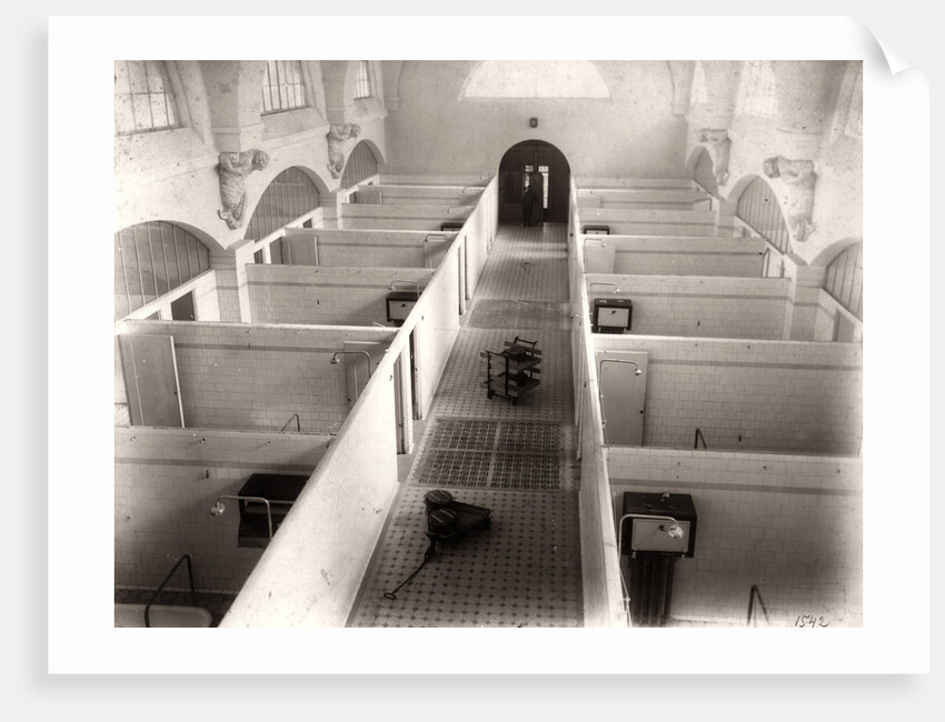 Interior view of the Clinic of Balneotherapy, Mineralnye Vody, Russia, 1910s by Anonymous