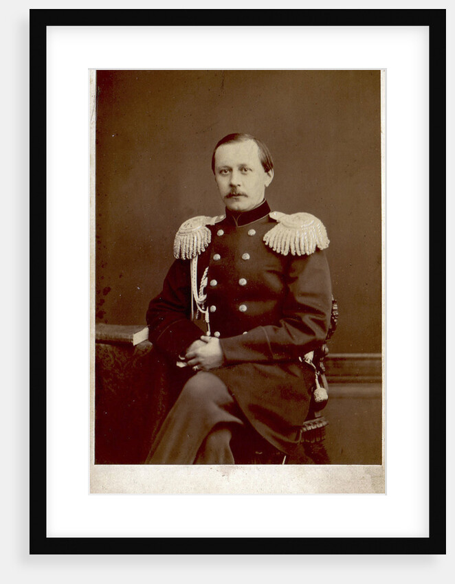 Count Paul Andreyevich Shuvalov, Russian soldier and statesman, c1860s-c1870s by Sergei Levitsky