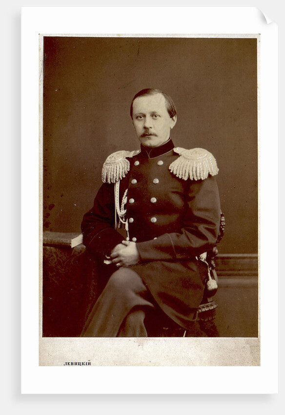 Count Paul Andreyevich Shuvalov, Russian soldier and statesman, c1860s-c1870s by Sergei Levitsky