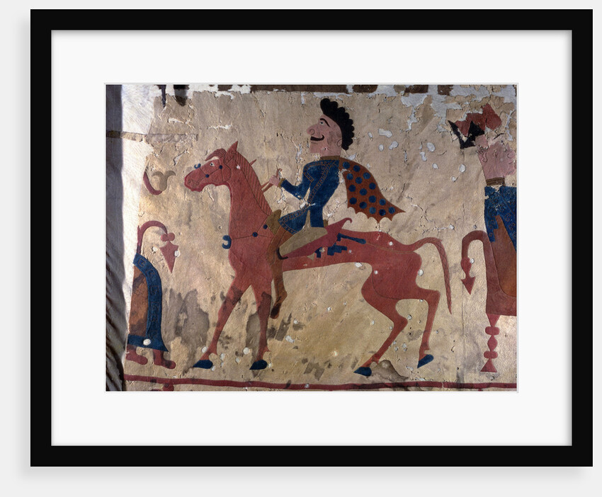 Horseman, Pazyryk felt artefact (carpet detail), 5th or 4th century BC by Unknown