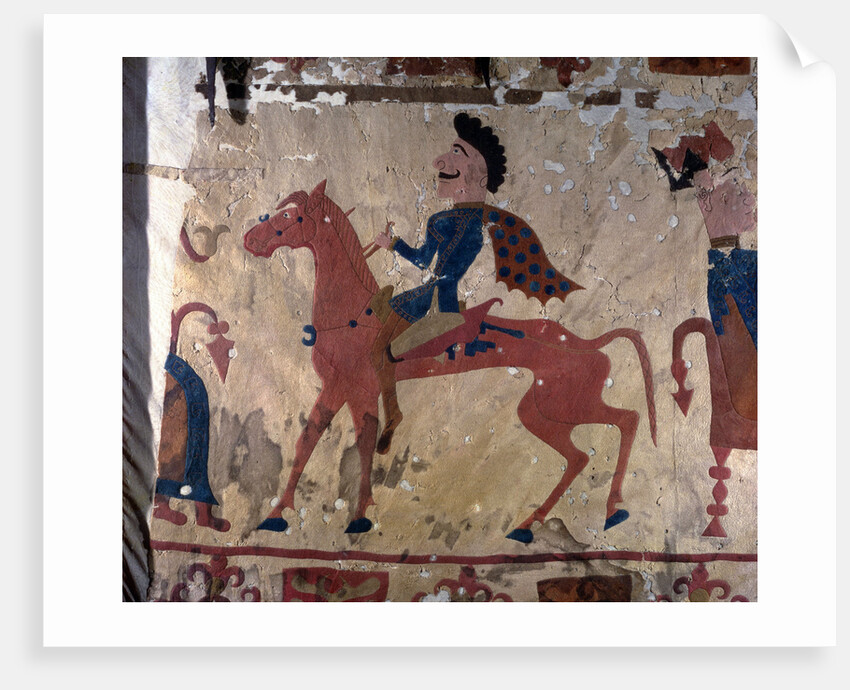 Horseman, Pazyryk felt artefact (carpet detail), 5th or 4th century BC by Unknown