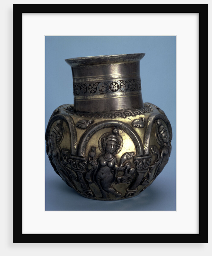 Gilded silver jug with dancing girls, Sasanian, 5th or 6th century by Unknown