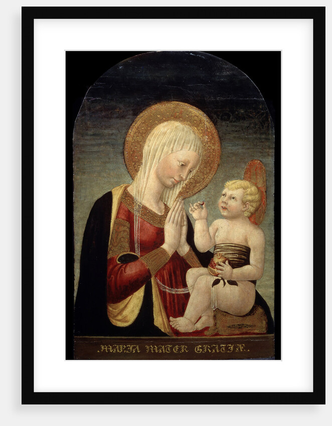 Madonna and Child with Pomegranate, 15th century by Neri di Bicci