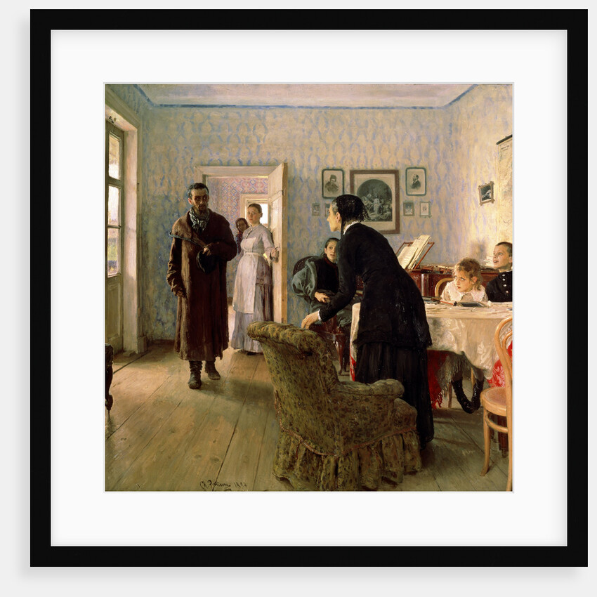 Unexpected Return, c1884-c1888 by Il'ya Repin