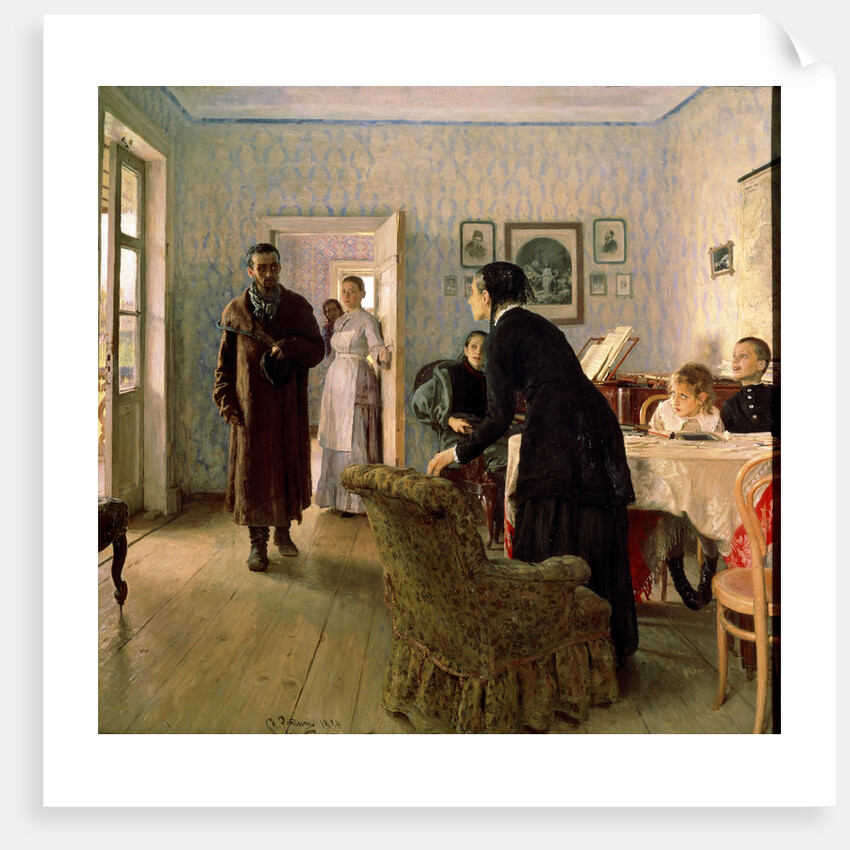 Unexpected Return, c1884-c1888 by Il'ya Repin