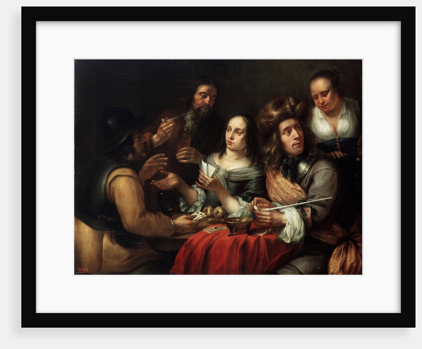 Card Game, 17th century by Dingeman van der Hagen