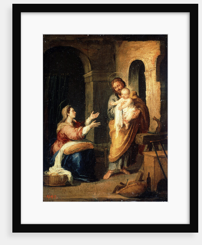 The Holy Family, c1660-c1670 by Bartolomé Esteban Murillo