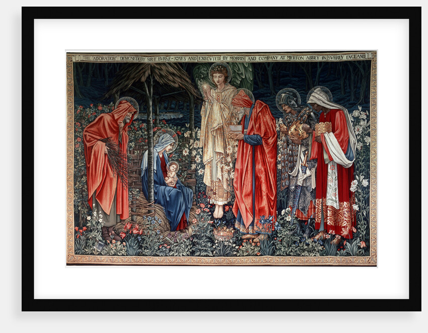 The Adoration of the Magi', tapestry by Morris & Co