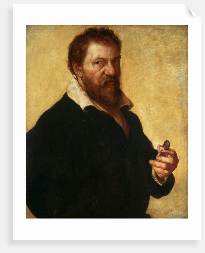 Self-portrait, 1566. by Lambert Lombard