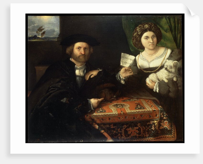 Family Portrait, c1523 by Lorenzo Lotto