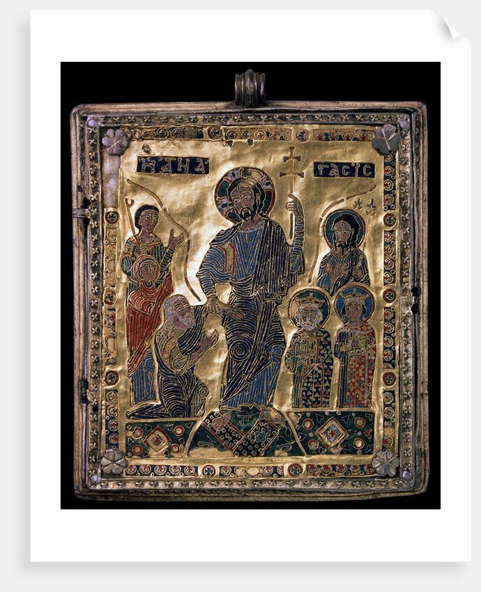 The Descent into Hell, 12th century. by Byzantine Master