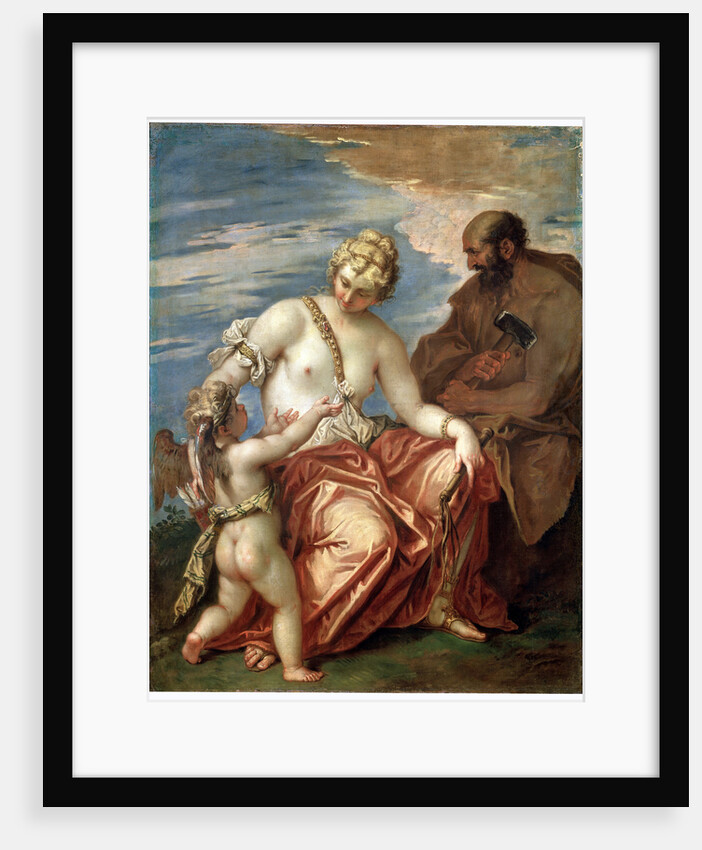 Venus, Vulcan and Cupid, 1700s by Sebastiano Ricci