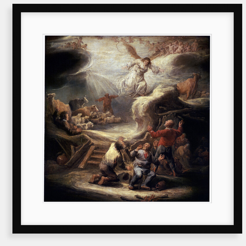 The Annunciation to the Shepherds, 17th century. by Benjamin Gerritz Cuyp