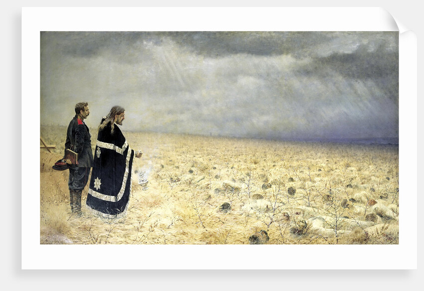 The Vanquished, Requiem, c1877-c1878 by Vasily Vereshchagin