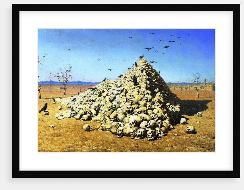 Apotheosis of the War, 1871 by Vasily Vereshchagin