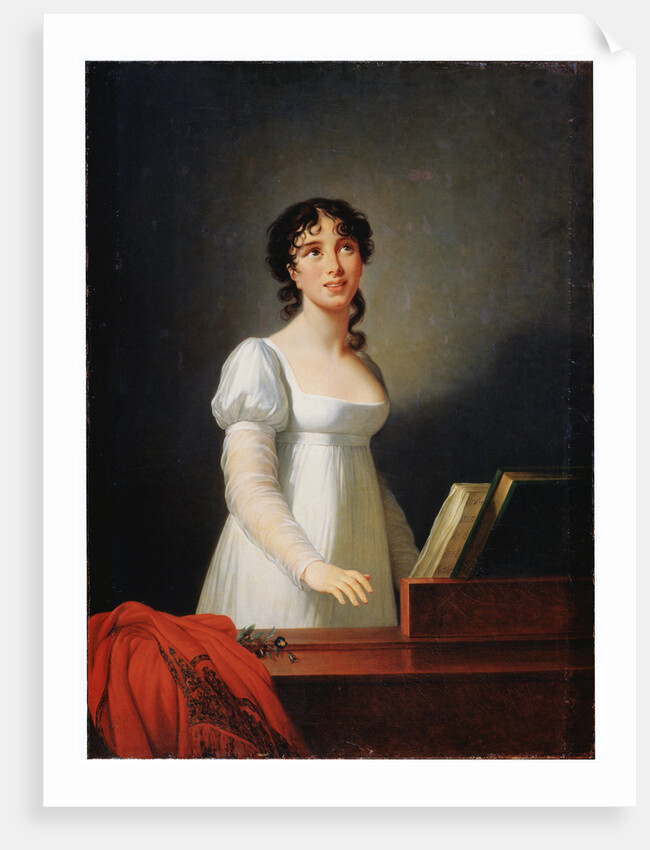 Portrait of the Italian singer Angelika Catalani, late 18th or early 19th century by Elisabeth Louise Vigee-LeBrun