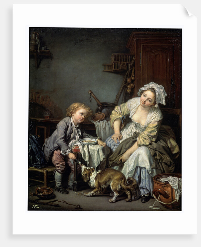 Spoilt Child, 1765. by Jean-Baptiste Greuze