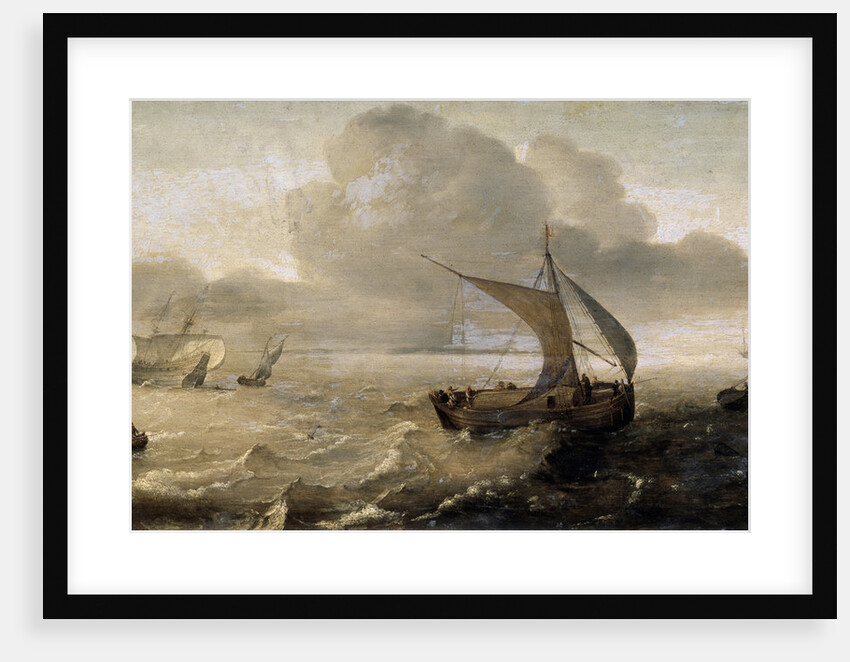 Stormy Sea, 17th century by Hans Goderis