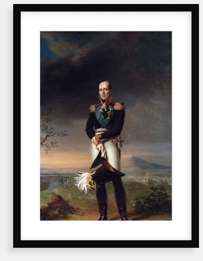 Portrait of Field Marshal Count Mikhail Barklay-de-Tolli, 1829 by George Dawe