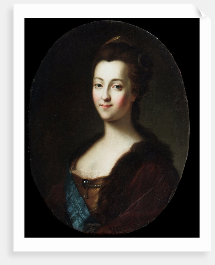 Portrait of Empress Catherine II, 18th century by Vigilius Erichsen