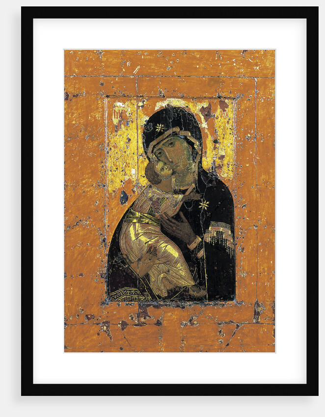The Virgin of Vladimir, Byzantine icon, early 12th century by Unknown