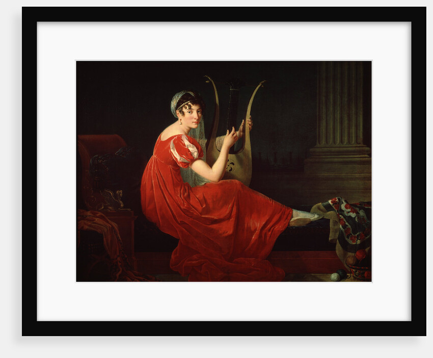 Portrait of Josephine Budayevskaya, 1806. by Mlle Riviere