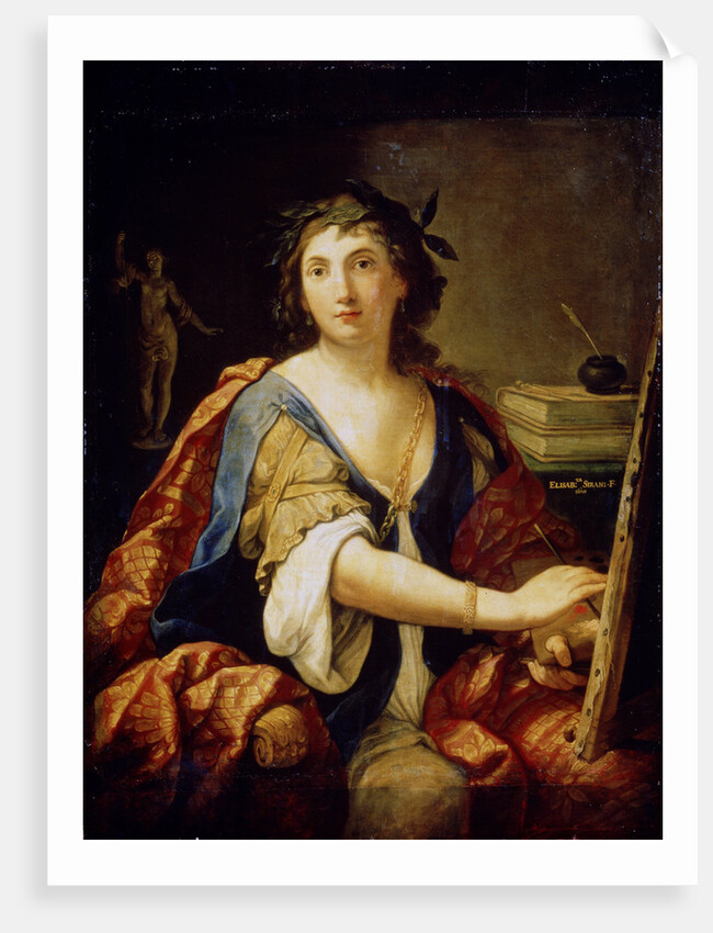 Allegory of Painting (self-portrait), 1658 by Elisabetta Sirani