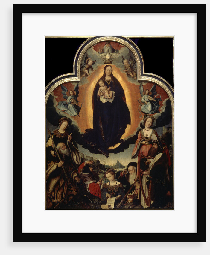 The Glorification of the Virgin, 1524. by Jan Provoost