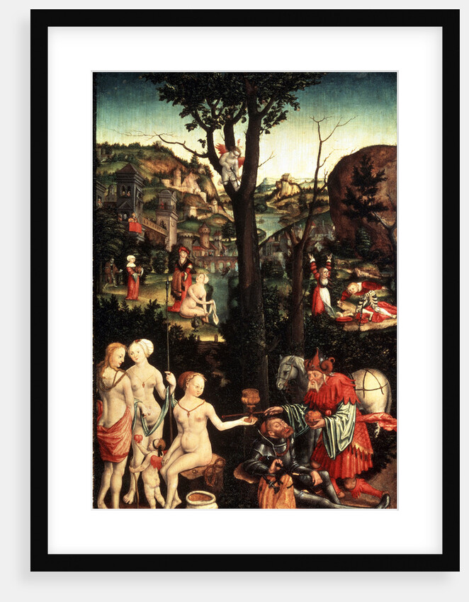 Allegory of Love (Amor omnia vincit), 16th century by Matthias Gerung