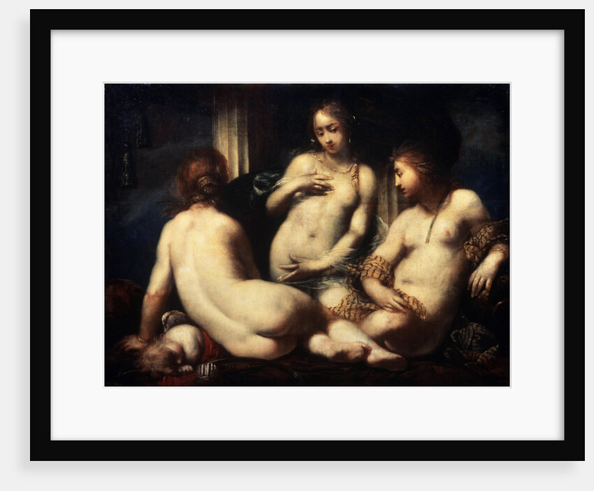 The Three Graces, 1650s by Sebastiano Mazzoni