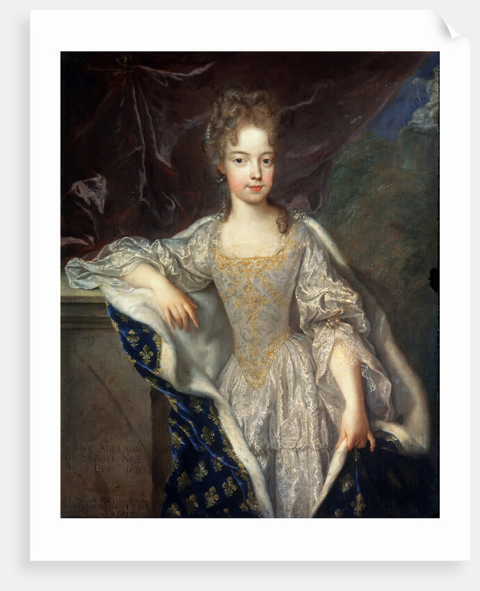 Portrait of Marie-Adelaide of Savoy, 1697 by François de Troy