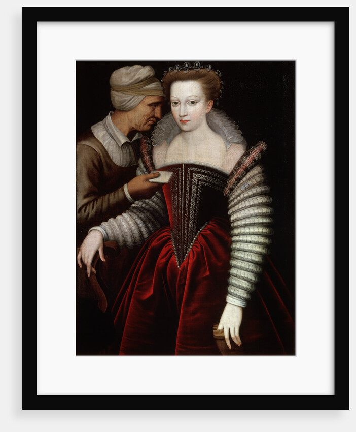 A Love Letter (Procuress), second half of 16th century by French Master