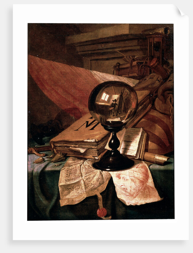 Vanitas, 17th century by Vincent Laurentz van der Vinne I