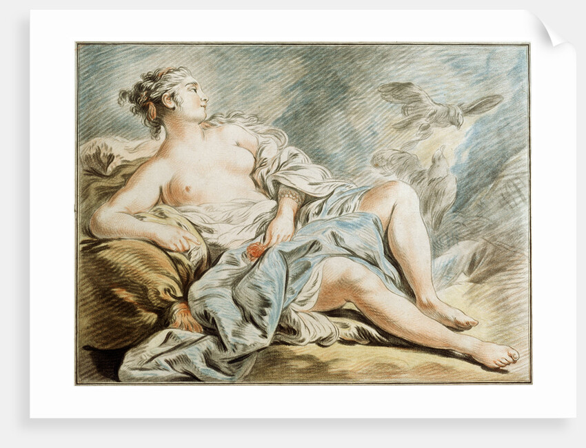 Venus with Doves, 18th century. by Louis Marin Bonnet