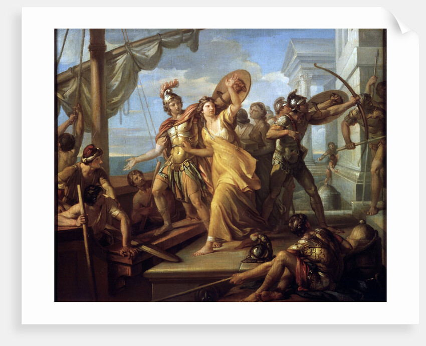 Paris Abducting Helen, c1782-c1784. by Gavin Hamilton