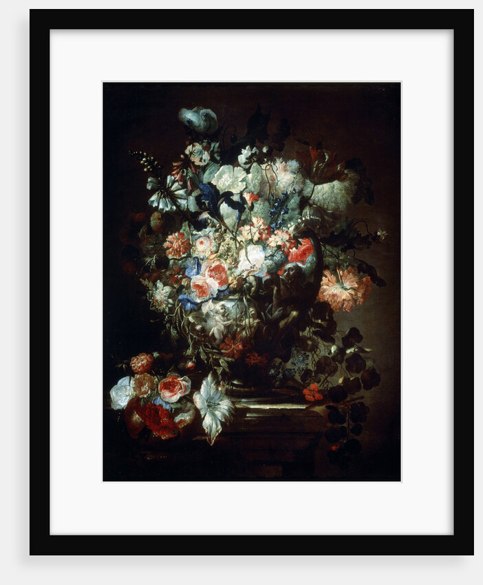 Flowers, 17th century. by Jean-Baptisite Monnoyer