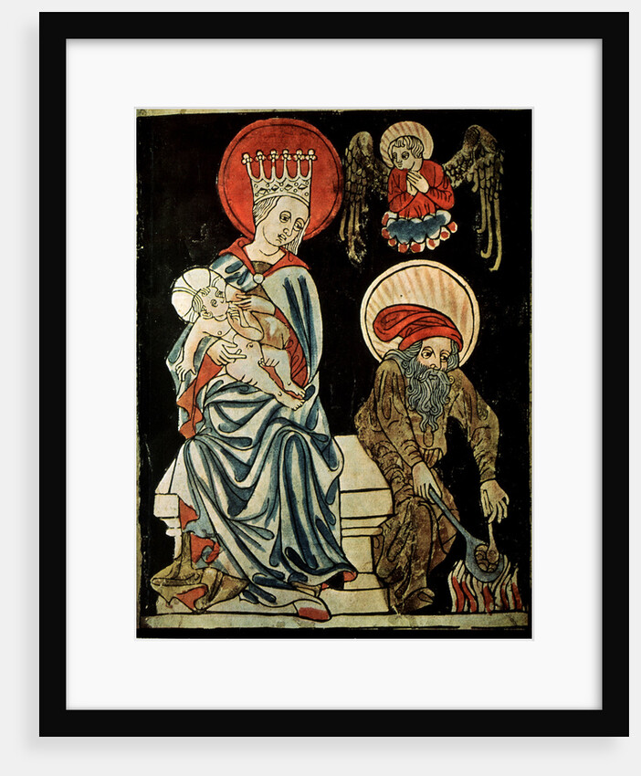 Rest on the Flight into Egypt, c1410 by German Master