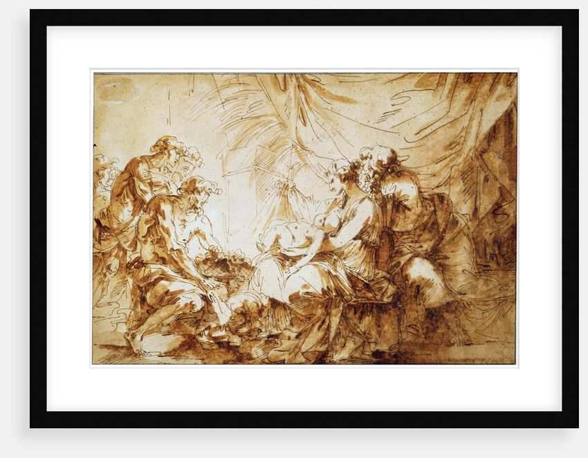 The Adoration of the Christ Child, 18th or early 19th century by André-Jean Le Brun