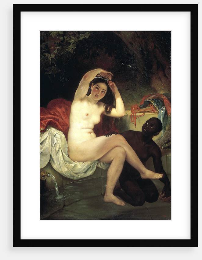 Bathing Bathsheba, 1832. by Karl Briullov