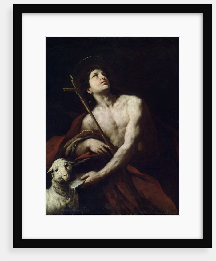 Saint John the Baptist, 17th century. by Orazio Ferraro