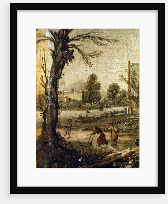 Winter, 17th century by Esaias van de Velde