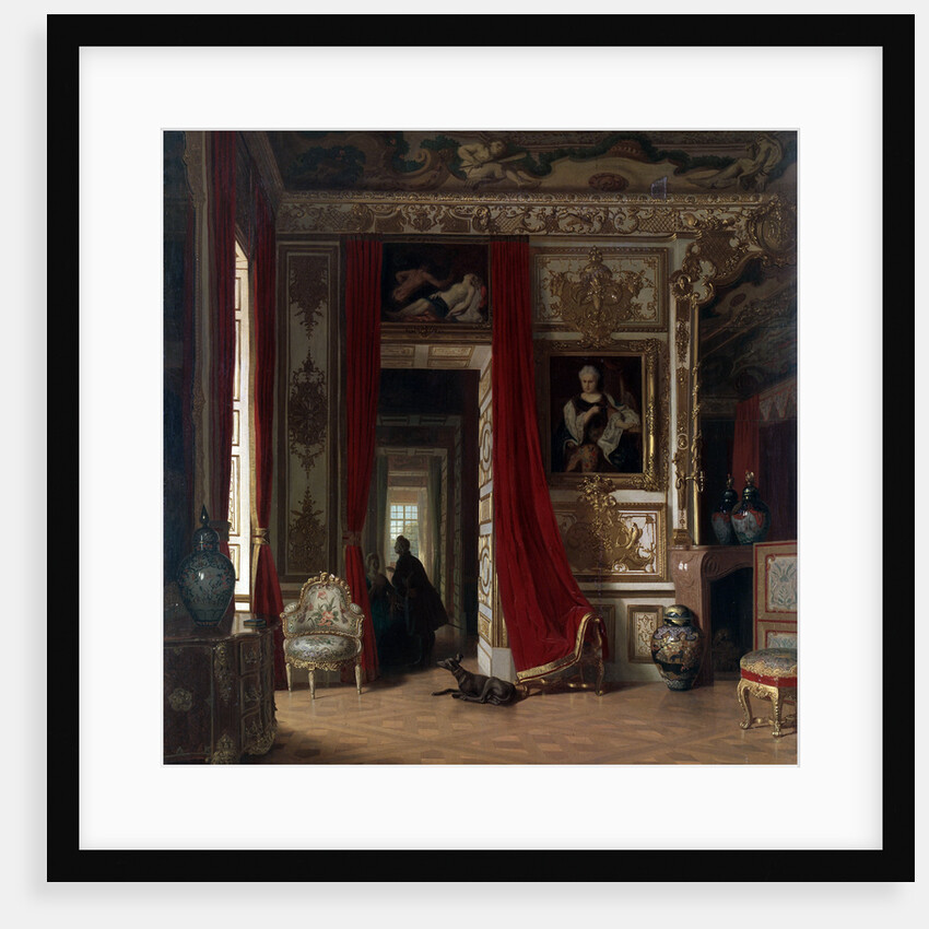 Interior, early 19th century by Carl Friedrich Zimmermann