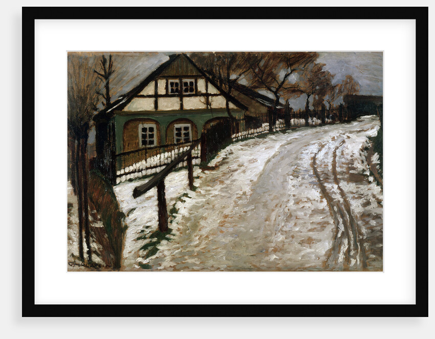 Thaw, late 19th or 20th century by Gustav Holstein
