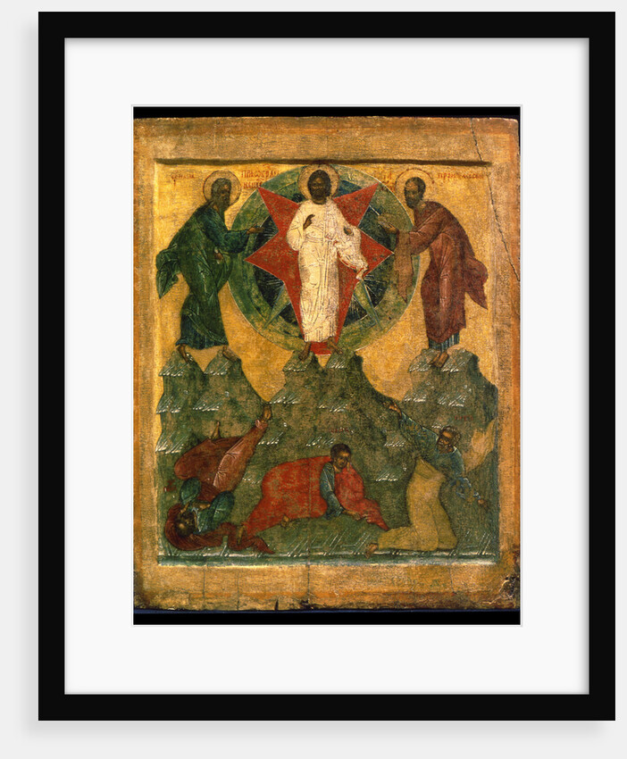 The Transfiguration of Jesus, Russian icon, early 16th century by Unknown